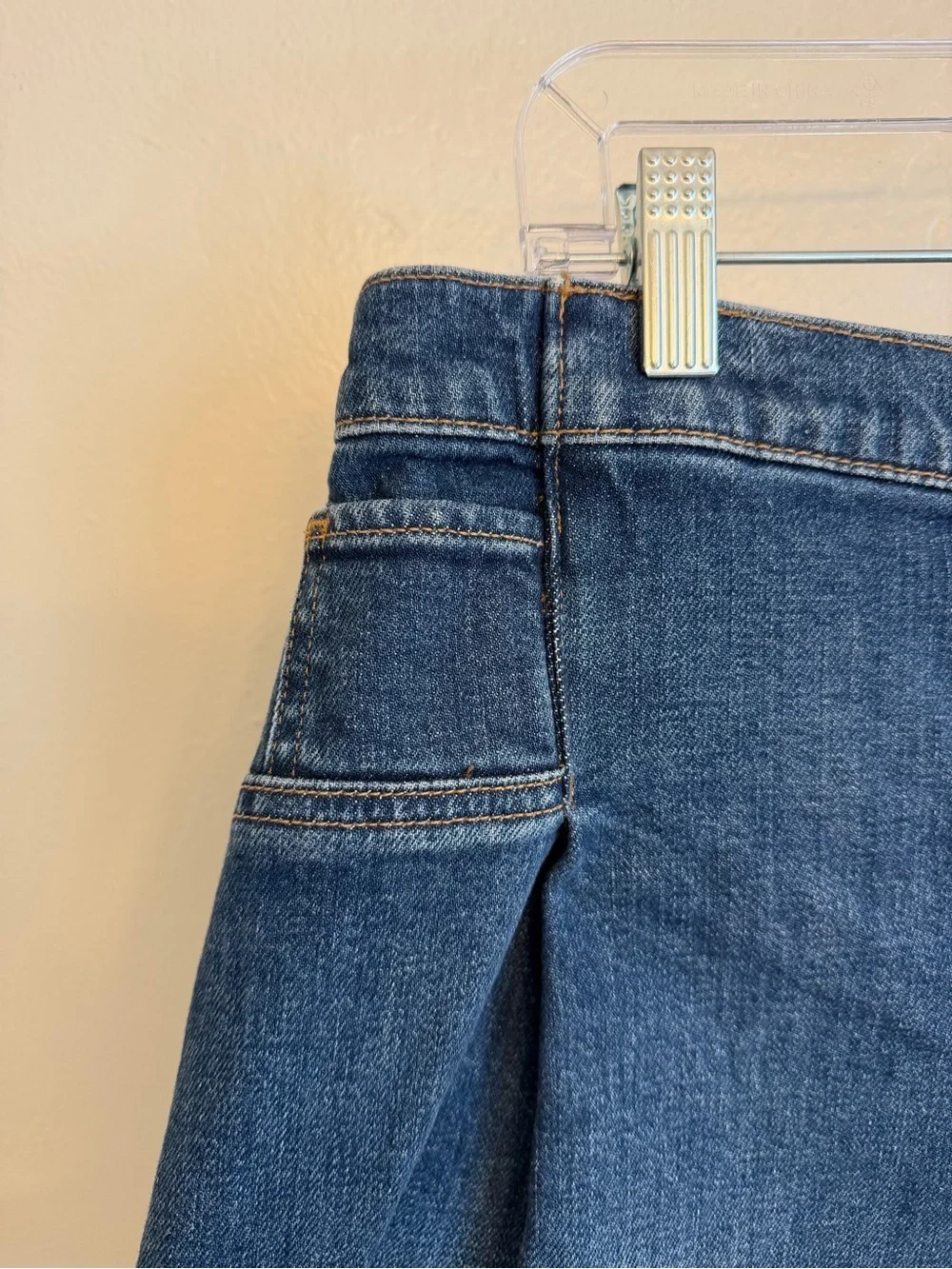 Hudson Jeans Eva Denim Shorts Dark Wash Button Fly Size 31